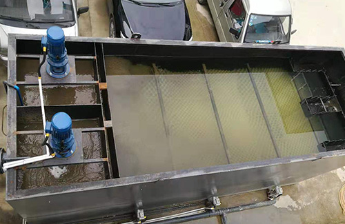 接觸氧化池、絮凝沉淀工藝